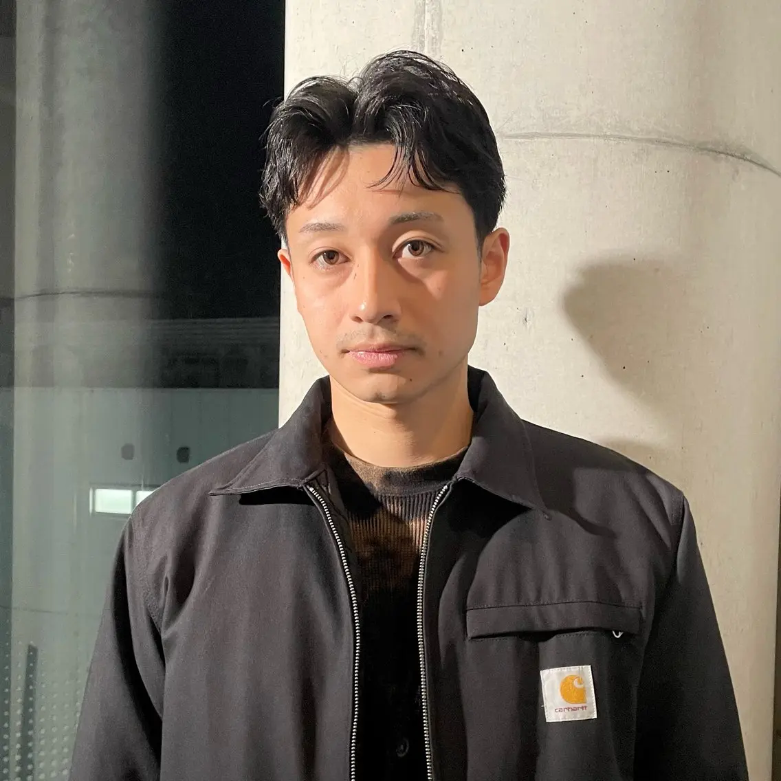 ショート メンズ センターパート ショートヘア カット ⚾️横浜メンズカット 阿部龍馬🍺🍔のヘアスタイル