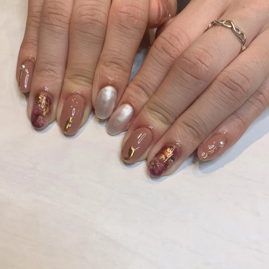 ネイル ハンドネイル フットネイル Adite nailのネイルデザイン