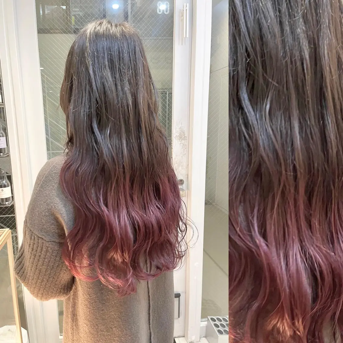 ロング カラー ヘアアレンジ 成人式 ベージュカラー ブリーチ ブラウンカラー ケアブリーチ stylist ◎RUKI.のヘアスタイル