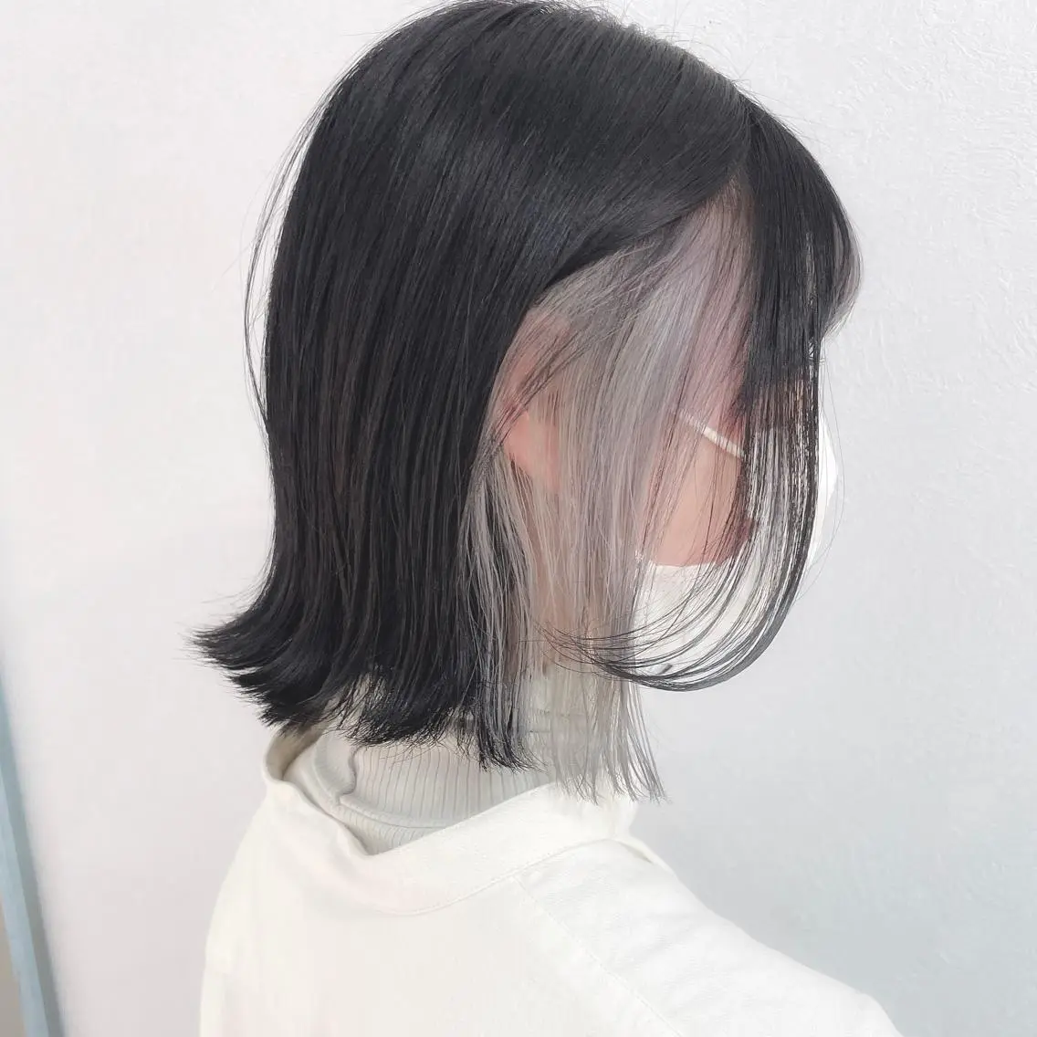 ミディアム カラー パーマ ヘアアレンジ キッズ ネイル マツエク・マツパ カット ヘアカラー トリートメント 髪質改善 の達人/杉原碧仁のヘアスタイル