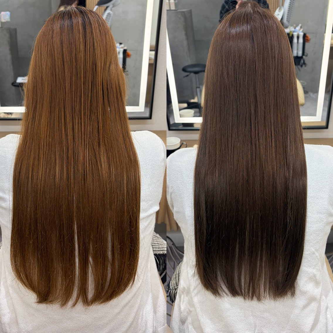 ロング カラー 美髪矯正×カット 浦和💎ジュエリのヘアスタイル