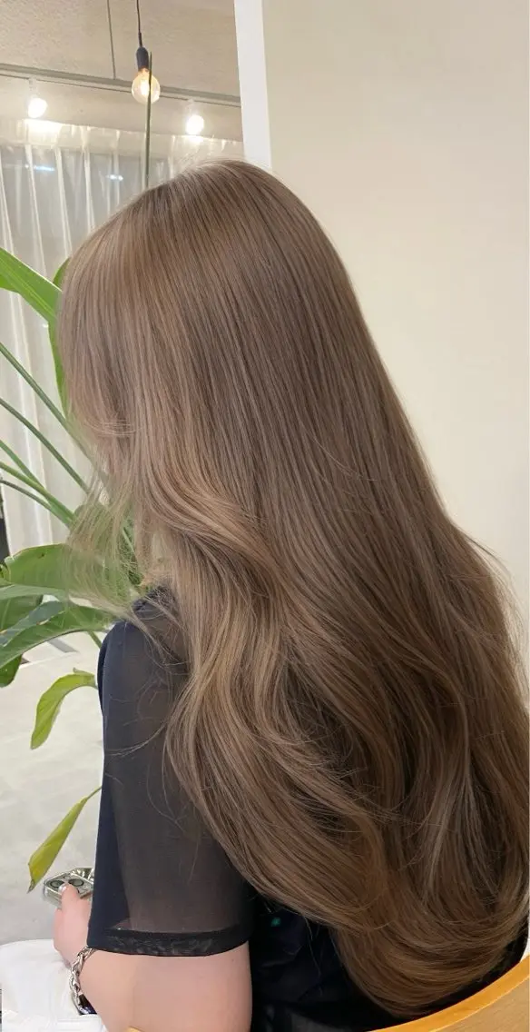 ロング カット ヘアカラー トリートメント 透明感カラー/メンズ 特化kazumaのヘアスタイル