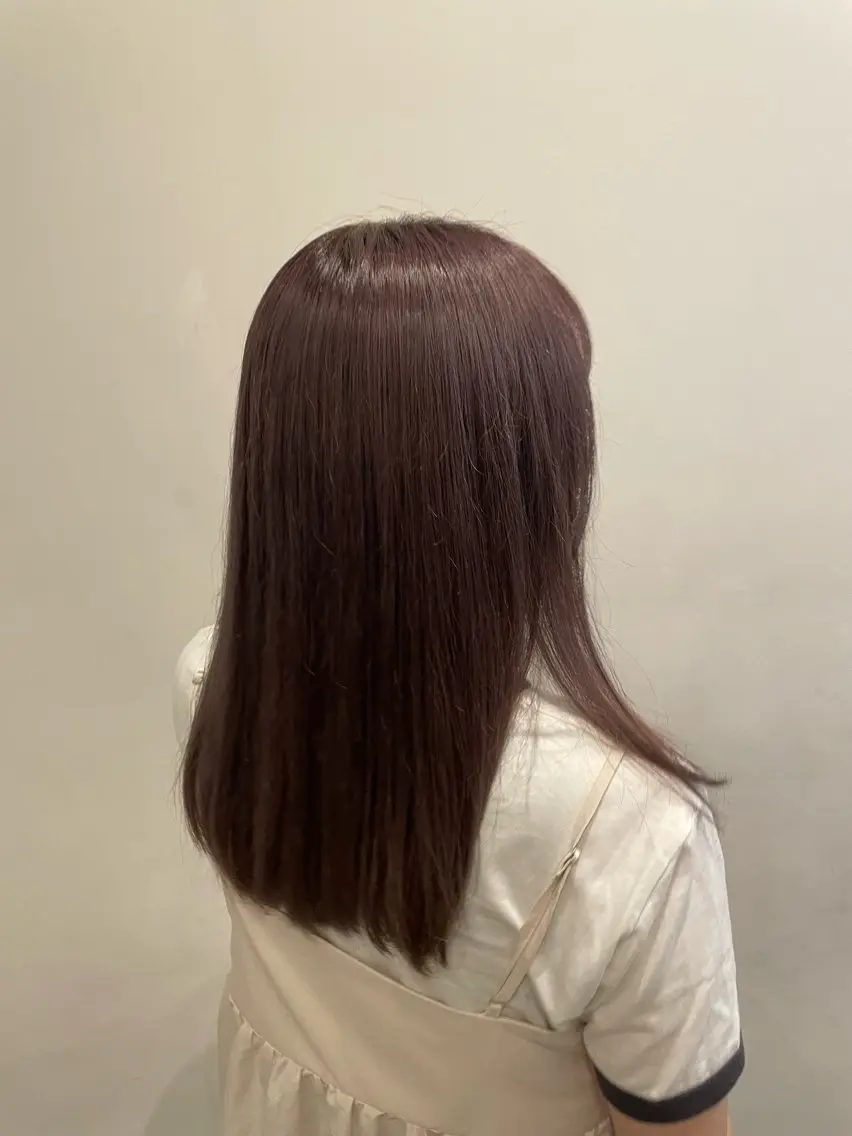 ミディアム レイヤーカット 🌱 はるかのヘアスタイル