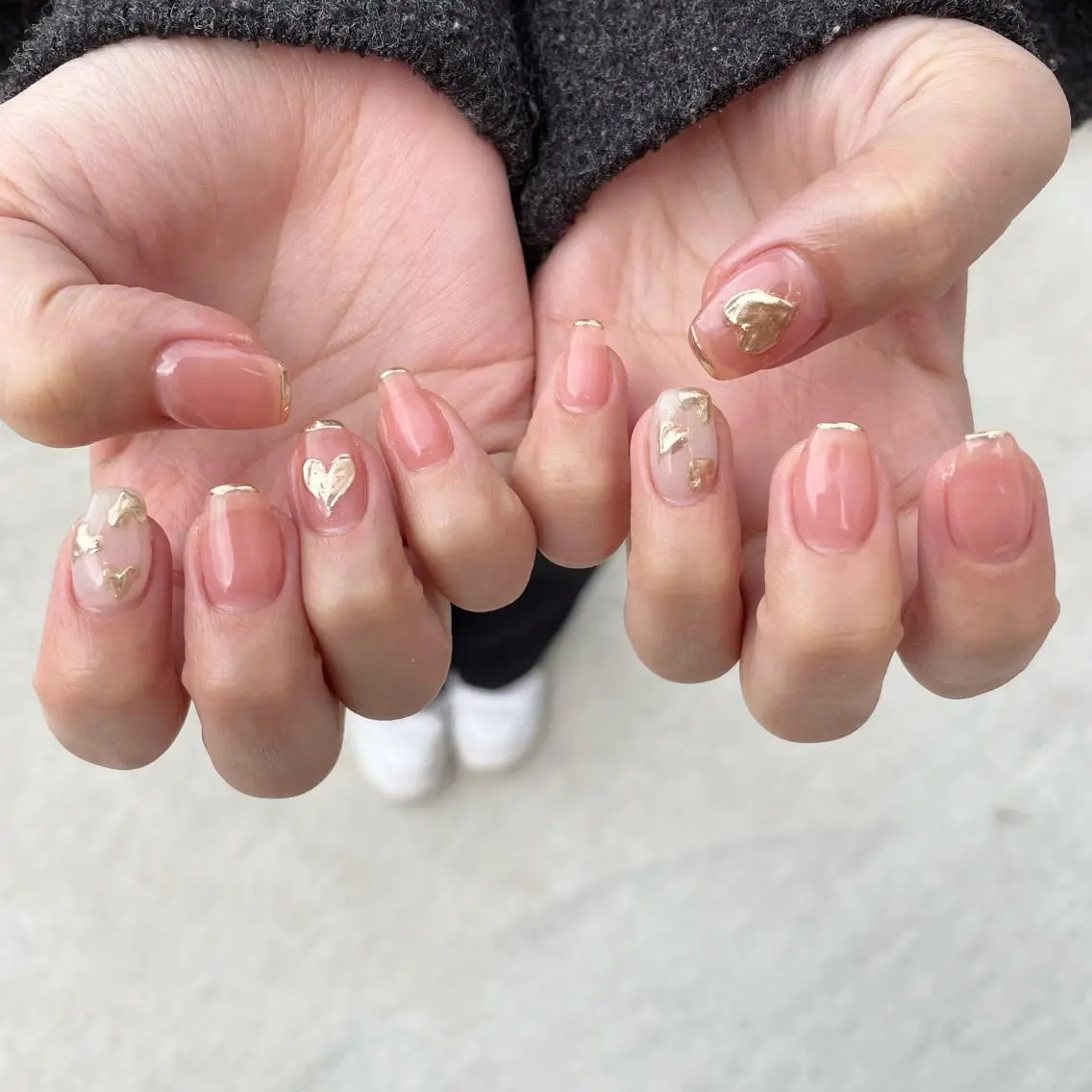 ネイル ハンドネイル Sea  nail by emaのネイルデザイン