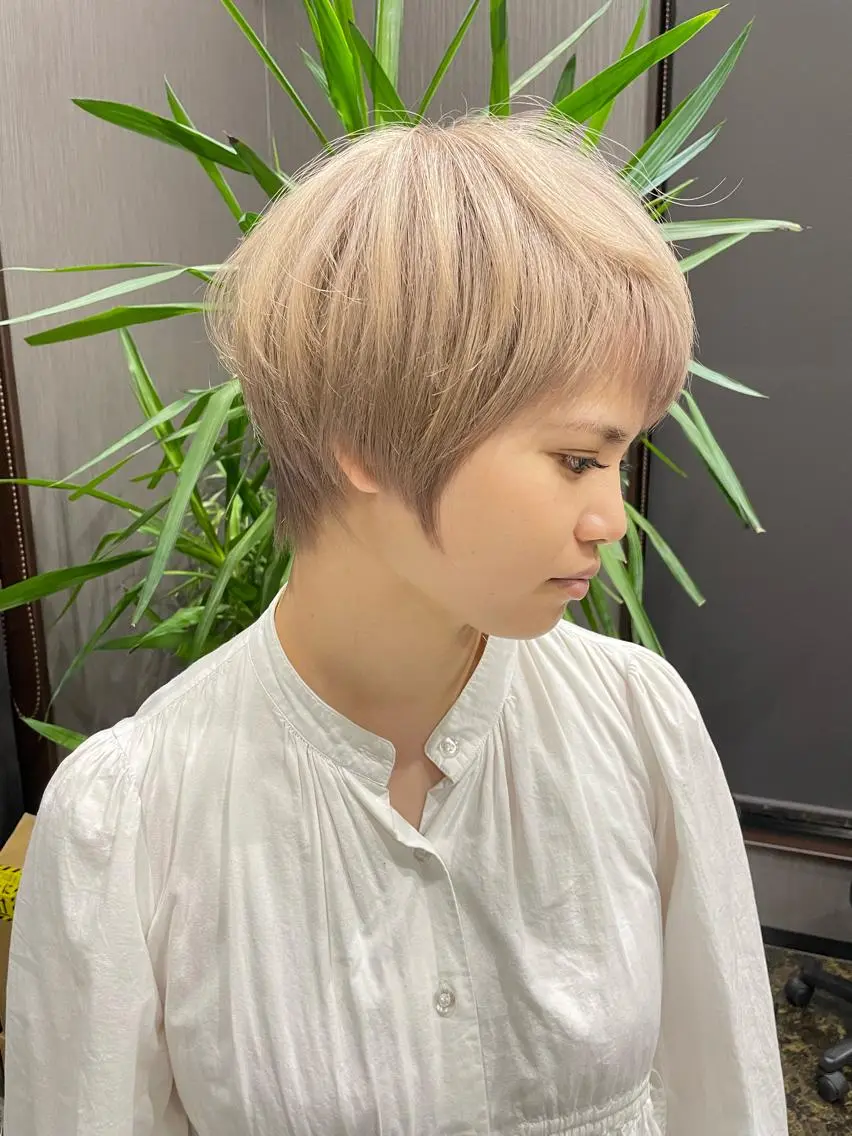 カット＋ダブルカラー＋濃密トリートメントの写真