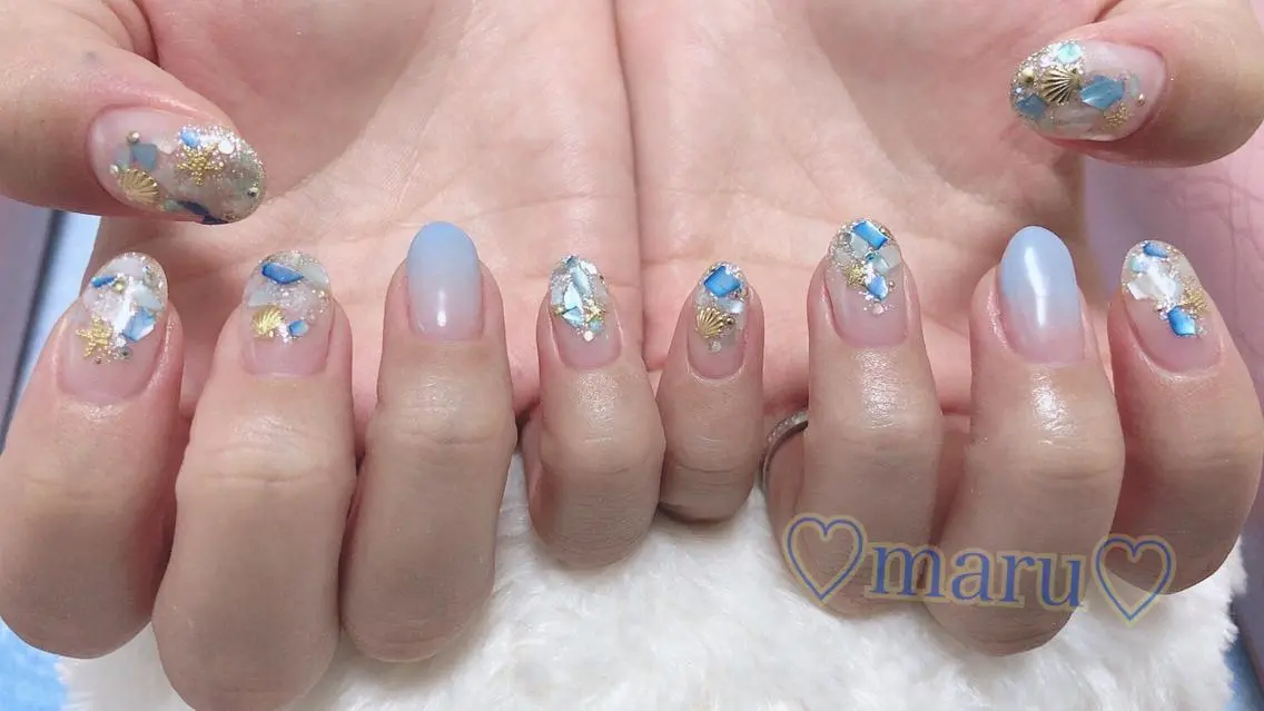 ネイル ハンドネイル フットネイル まるみ ♡のその他イメージ