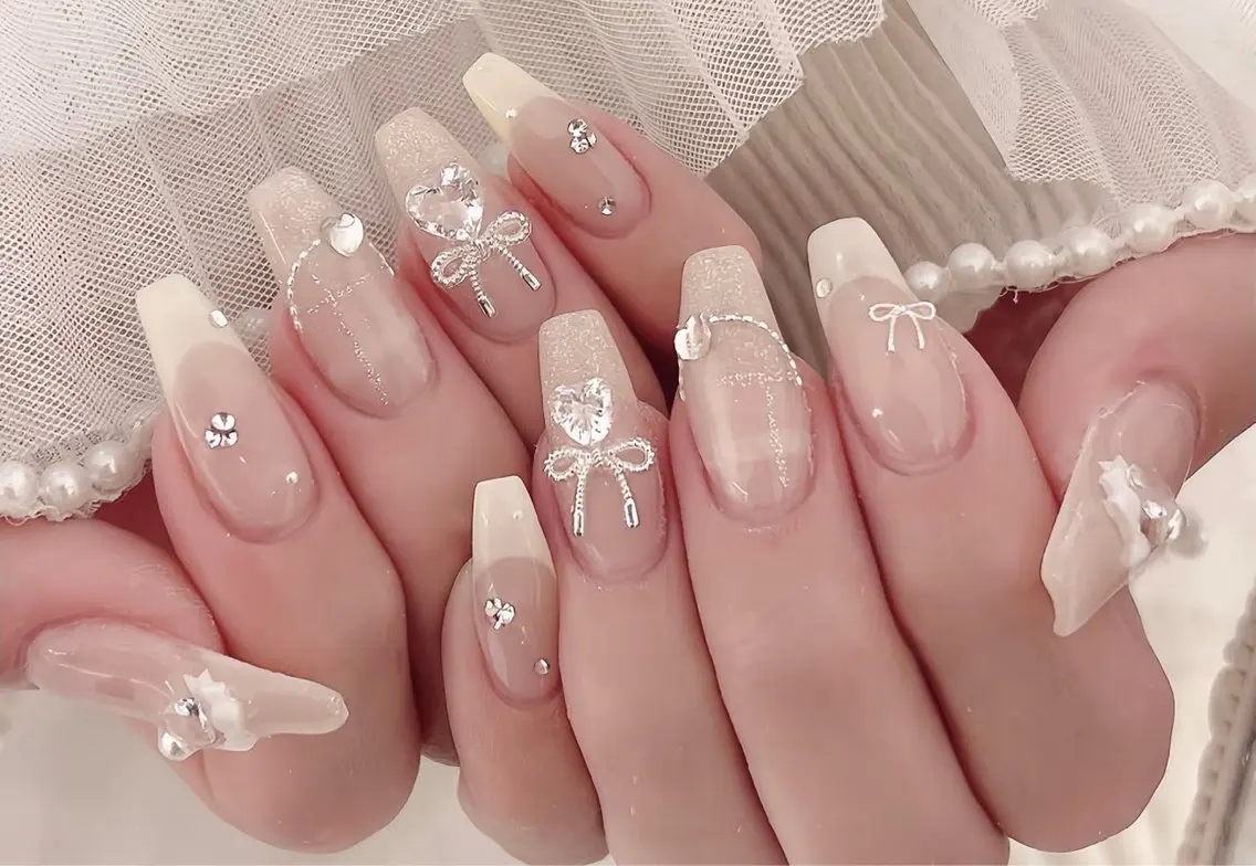 ネイル 韓国ネイル 持ち込み ニュアンスネイル ネイルチップ ハンドネイル TABI ANA.CHUOのネイルデザイン