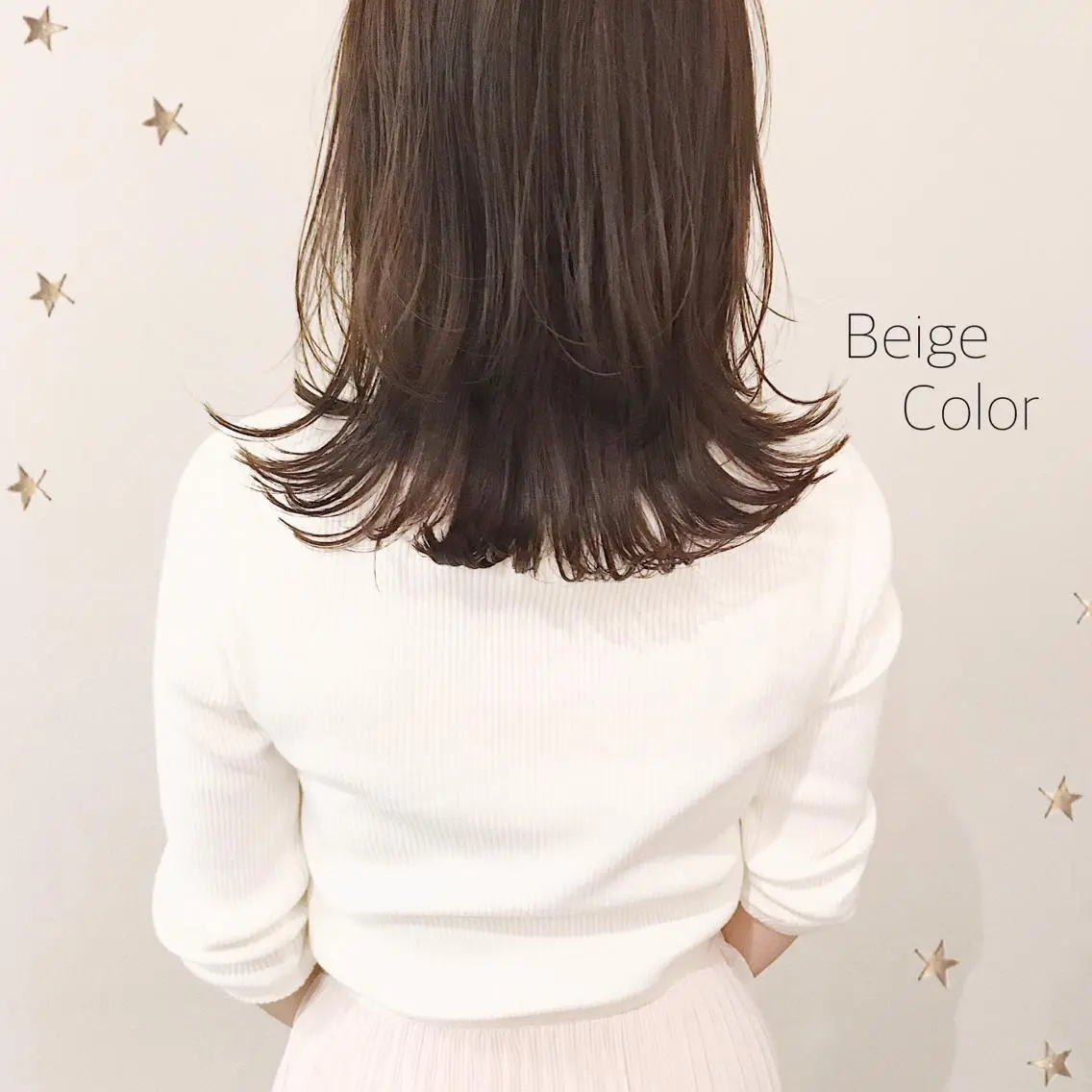カラー 市川 千夏のヘアスタイル