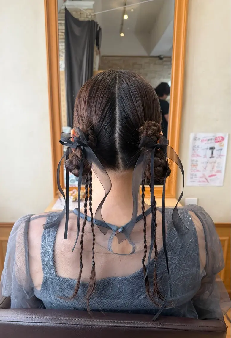ヘアアレンジ 大谷 茉のヘアスタイル
