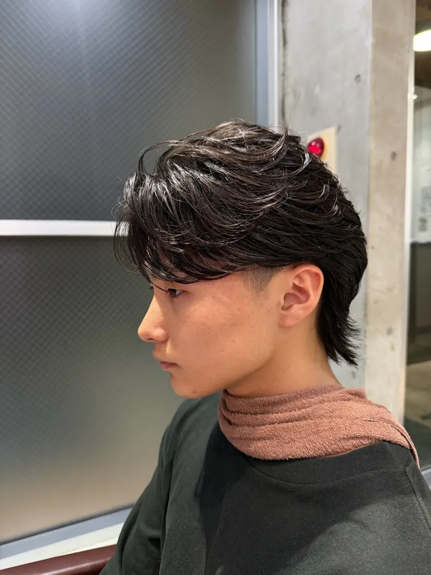 ショート パーマ カット パーマ fifthパーマ特化 ユウリのヘアスタイル