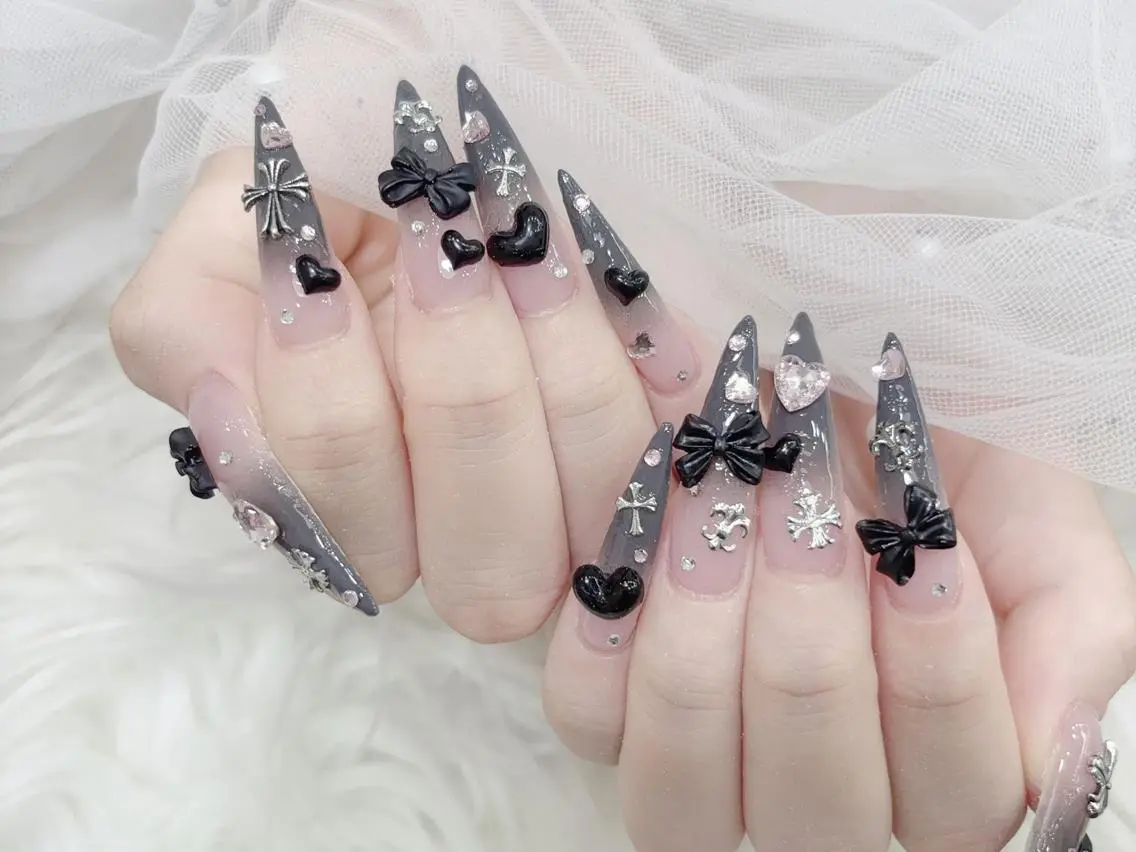 ネイル 成人式 フットネイル ジェルネイル マグネットネイル 大理石ネイル(マーブル) ハンドネイル K.bi_nail ネイル長さ出し専門店のネイルデザイン