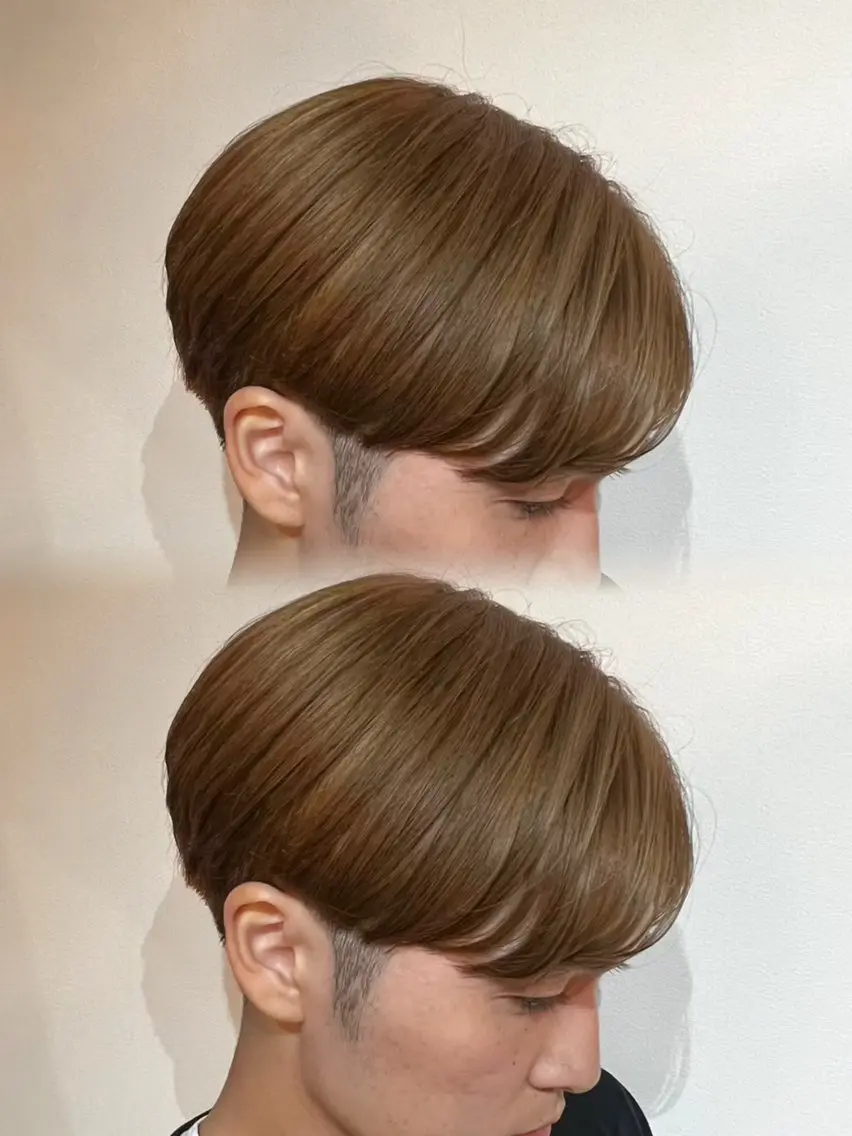 ショート カラー メンズ メンズブリーチ ブリーチ カット ヘアカラー カット・パーマモデル 募集中✨kotoの眉毛・アイブロウイメージ