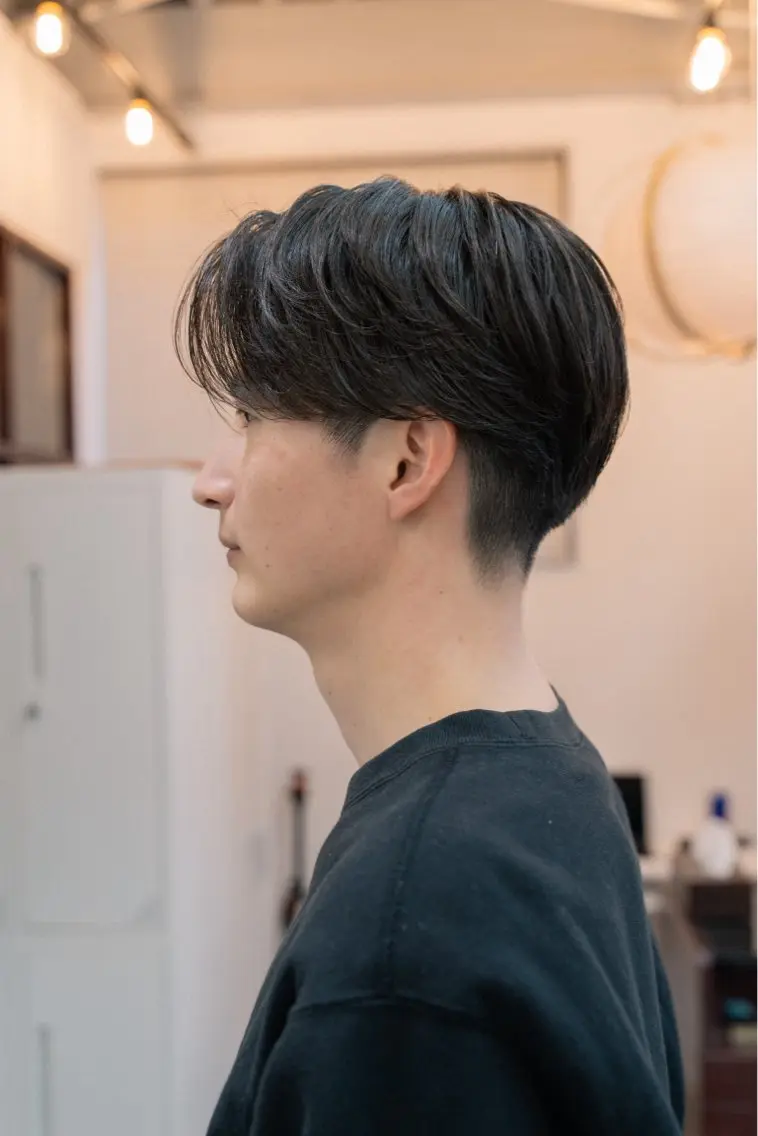 カット+パーマ(ニュアンス、ワンカールパーマ)¥7980の写真