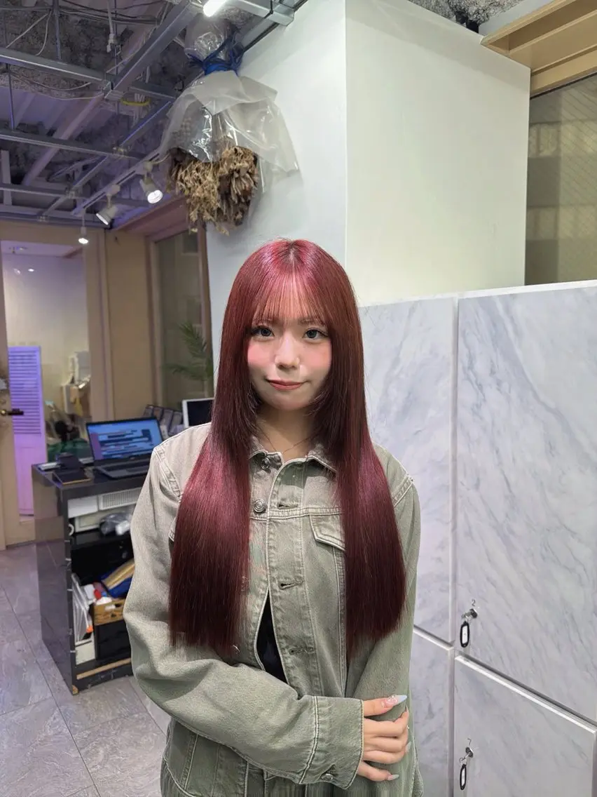 ロング プルエクステ エクステ Rirua 🩷のヘアスタイル