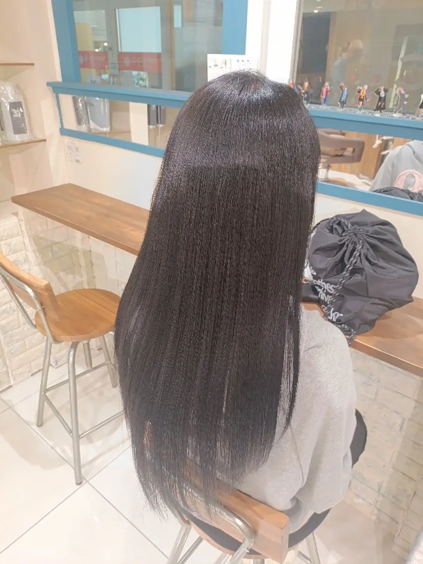 ロング ヘアカラー きっか海老名 カラーモデル募集中!のヘアスタイル