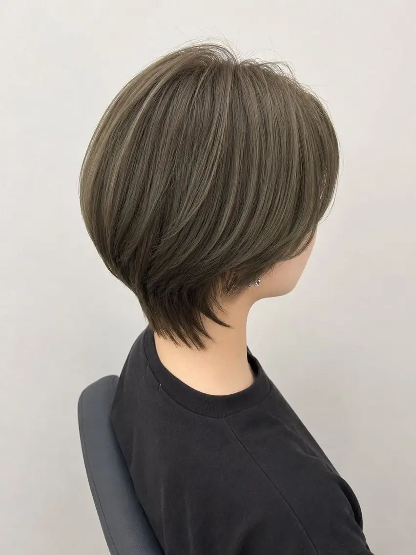 【メンテナスに🪞】カット+ヘアカラー+1stepトリートメントの写真