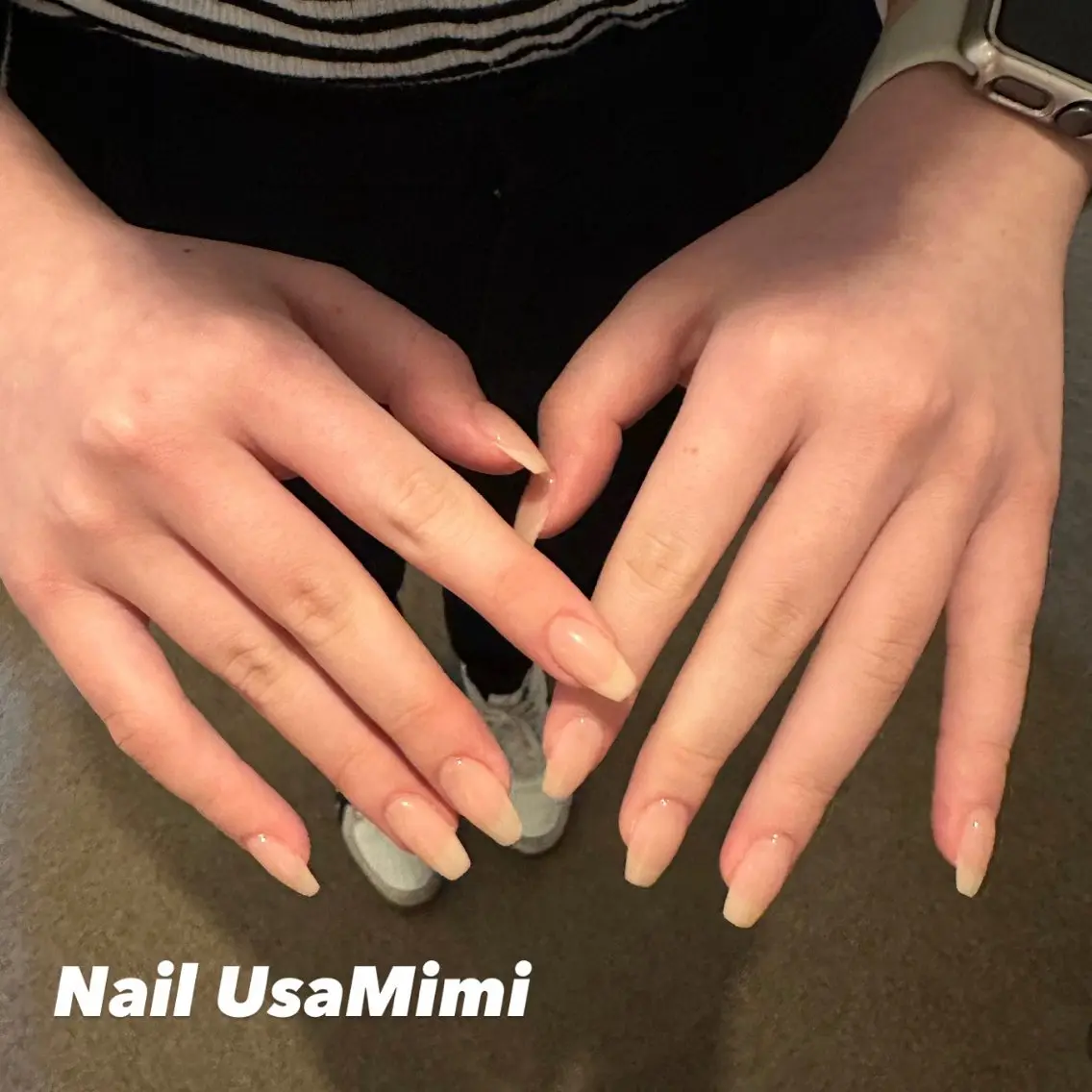 ネイル ハンドネイル 本町NailUsaM imi MOMOKAのネイルデザイン