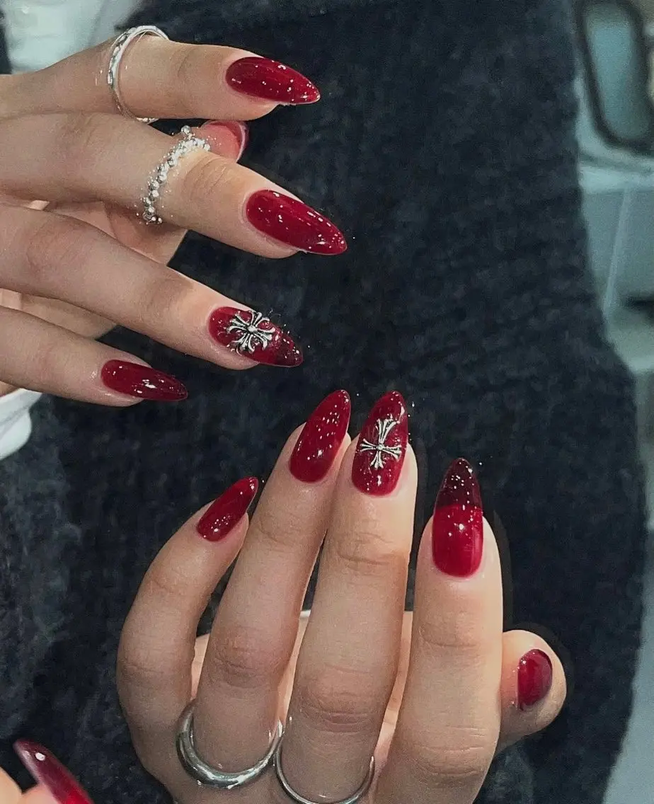 ミディアム 韓国風ヘア ハンドネイル Aila Nail HanChanのネイルデザイン