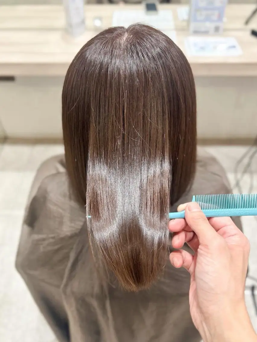 ミディアム カラー トリートメント ヘアカラー トリートメント 艶感/修復カラー/ 小沼 一途👾↝のヘアスタイル