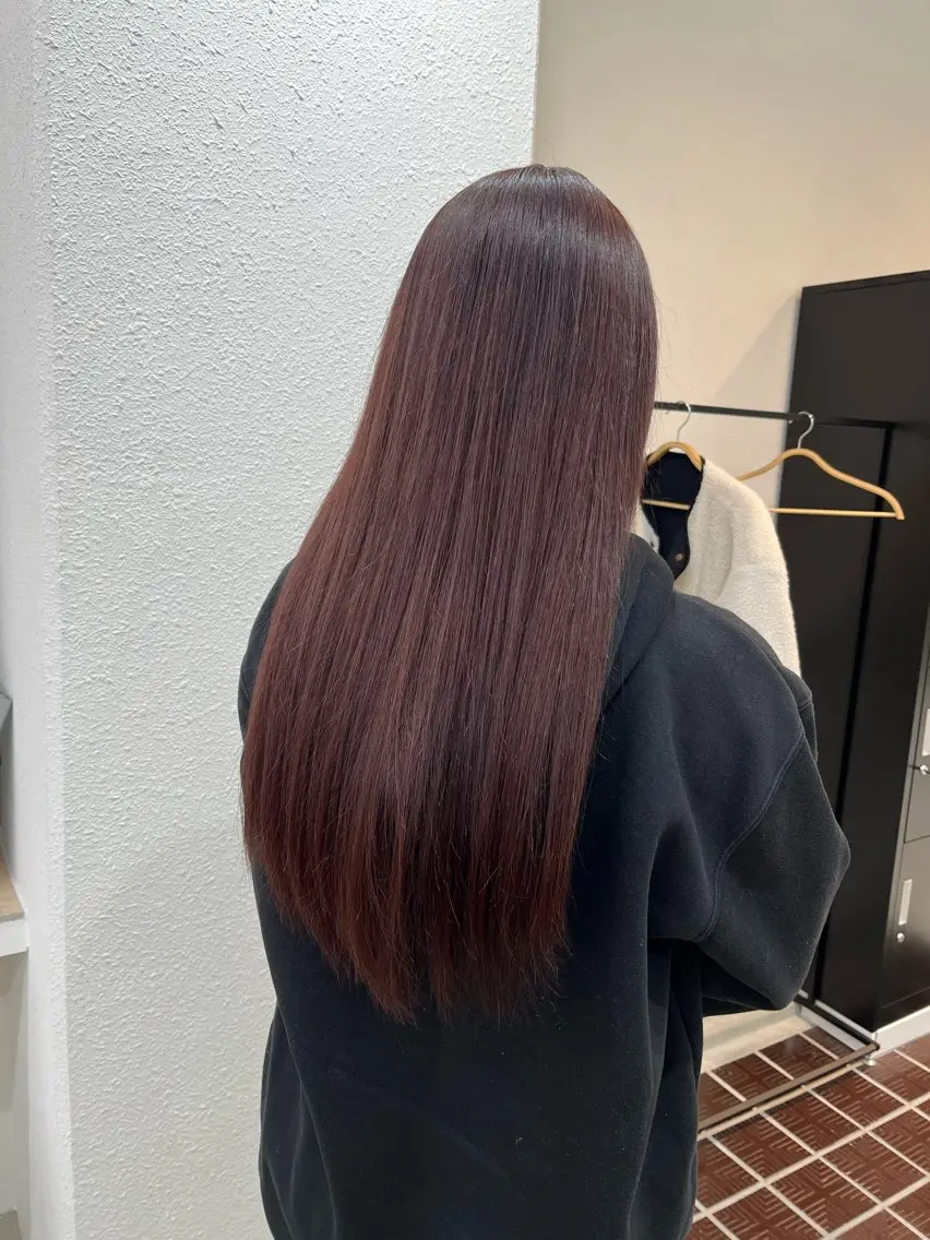 ロング トリートメント 🫧透明感カラー🫧 大橋美優のヘアスタイル