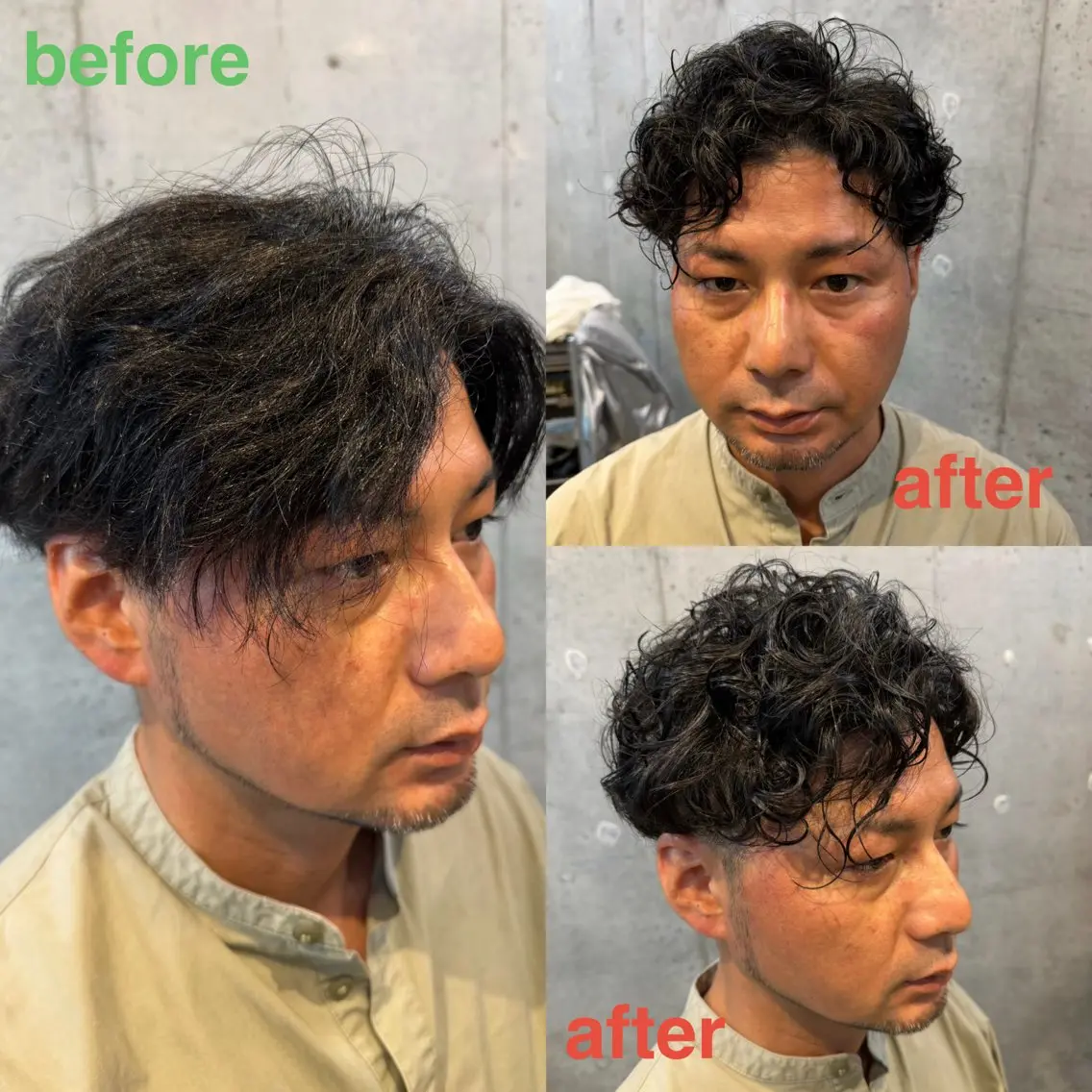 ショート パーマ ヘアアレンジ メンズ メンズパーマ カット パーマ 🍀Ryosuke 🍀のヘアスタイル