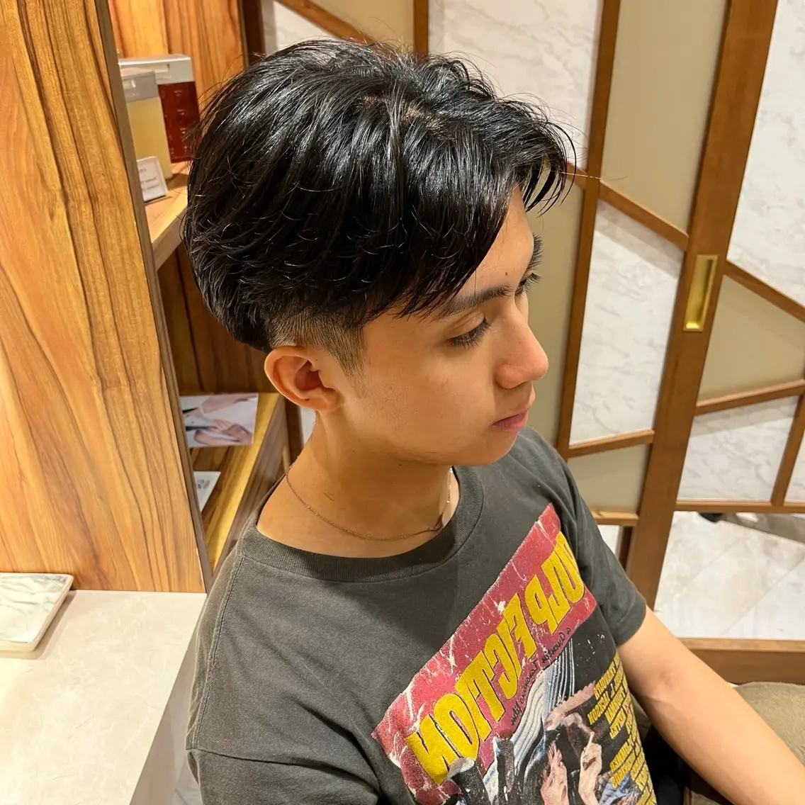 メンズ 冨井 ほのかのヘアスタイル