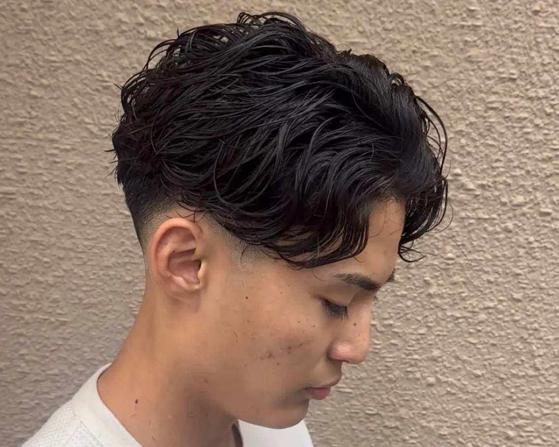 パーマ メンズ 【メンズ専門】 聞谷 友貴矢のヘアスタイル