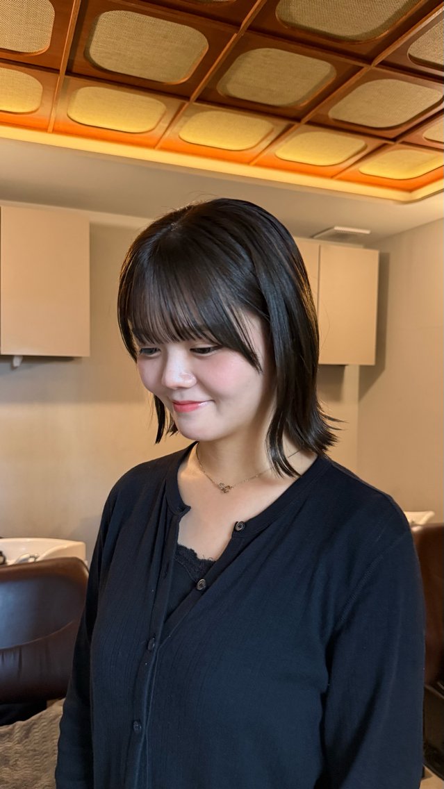 カラー ブラウンカラー DEPT 西川もかのヘアスタイル