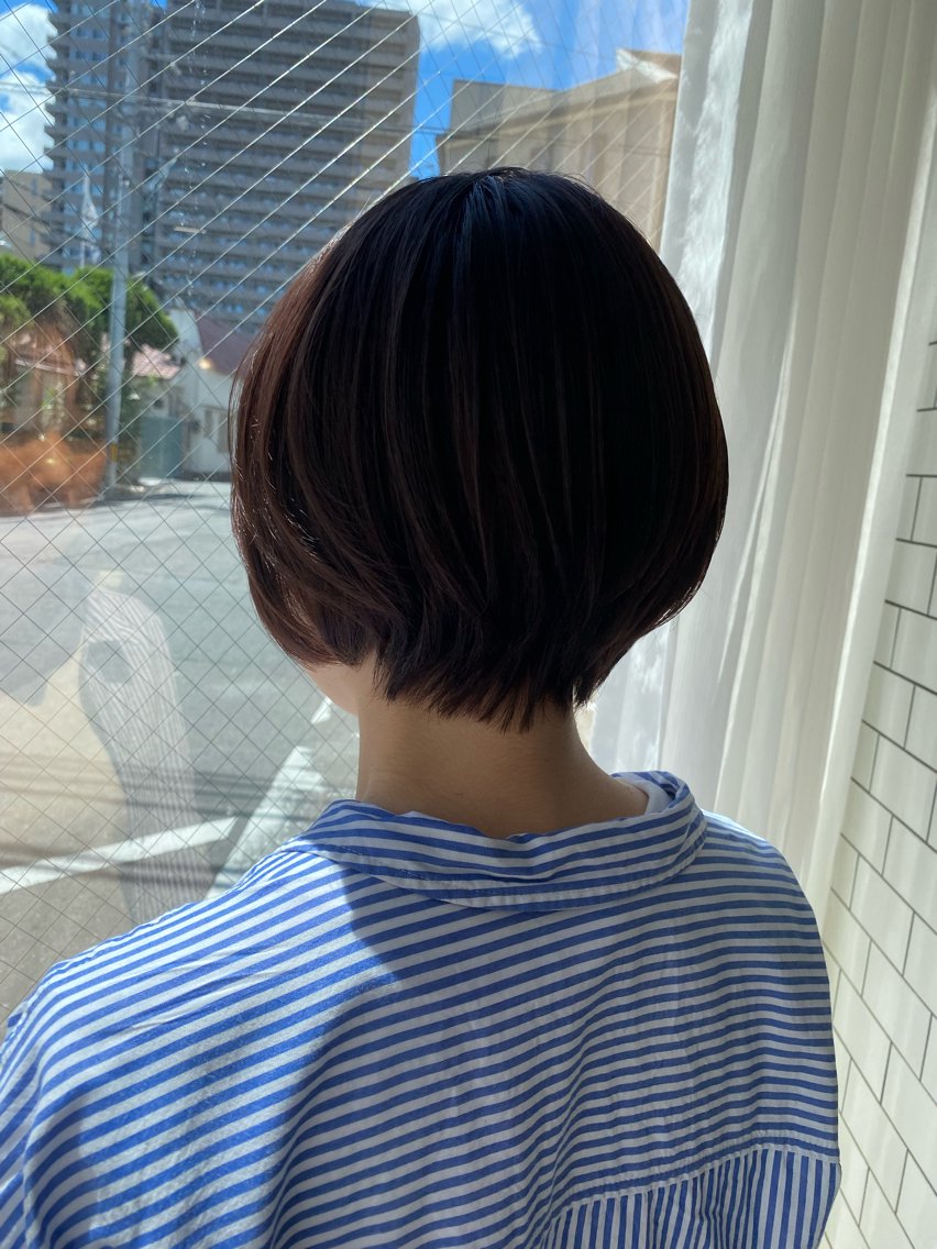 ショート 丸みショート ショートヘア SALOWIN◽ Ichika のヘアスタイル
