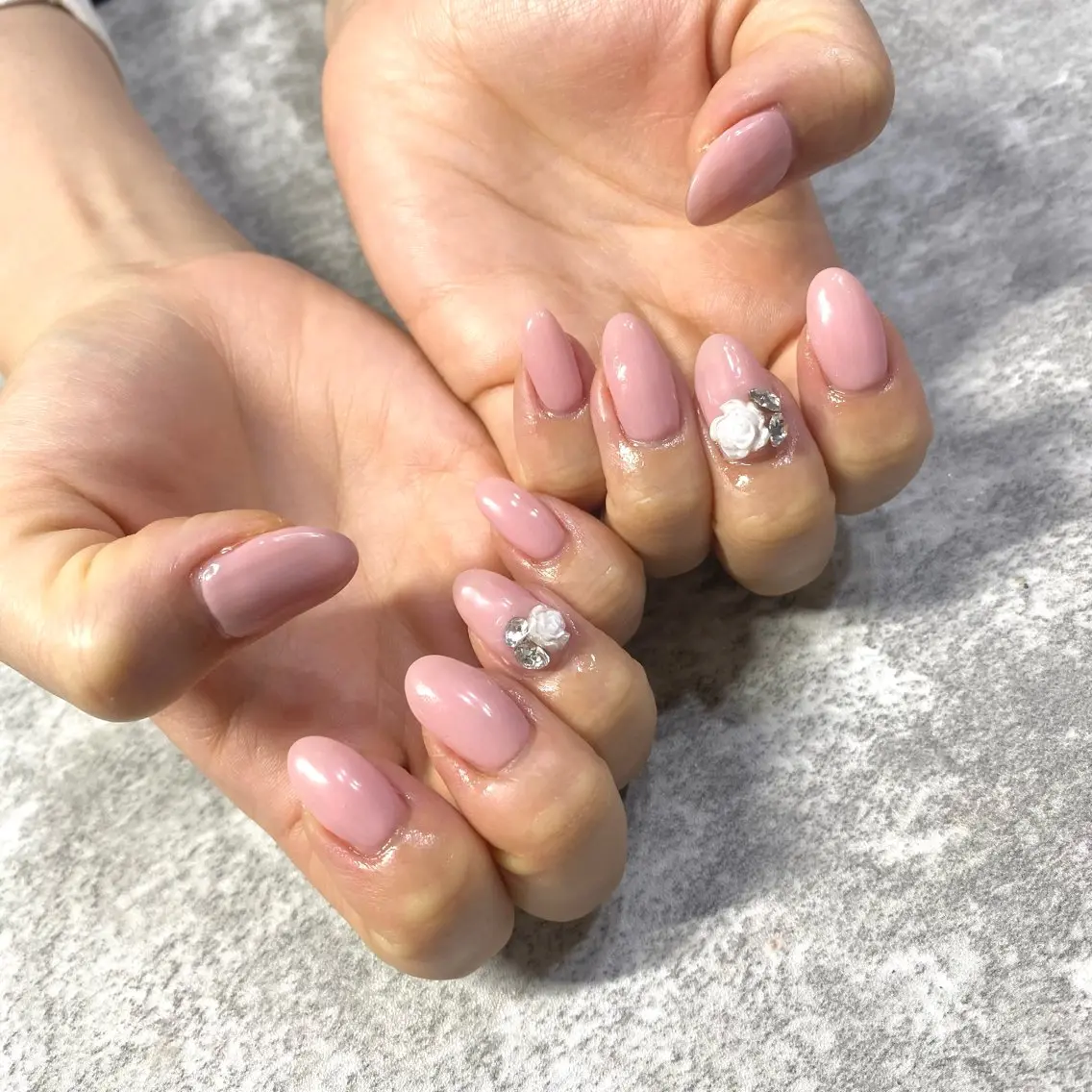 ネイル ピンク ハンドネイル ★Rinail... .のネイルデザイン