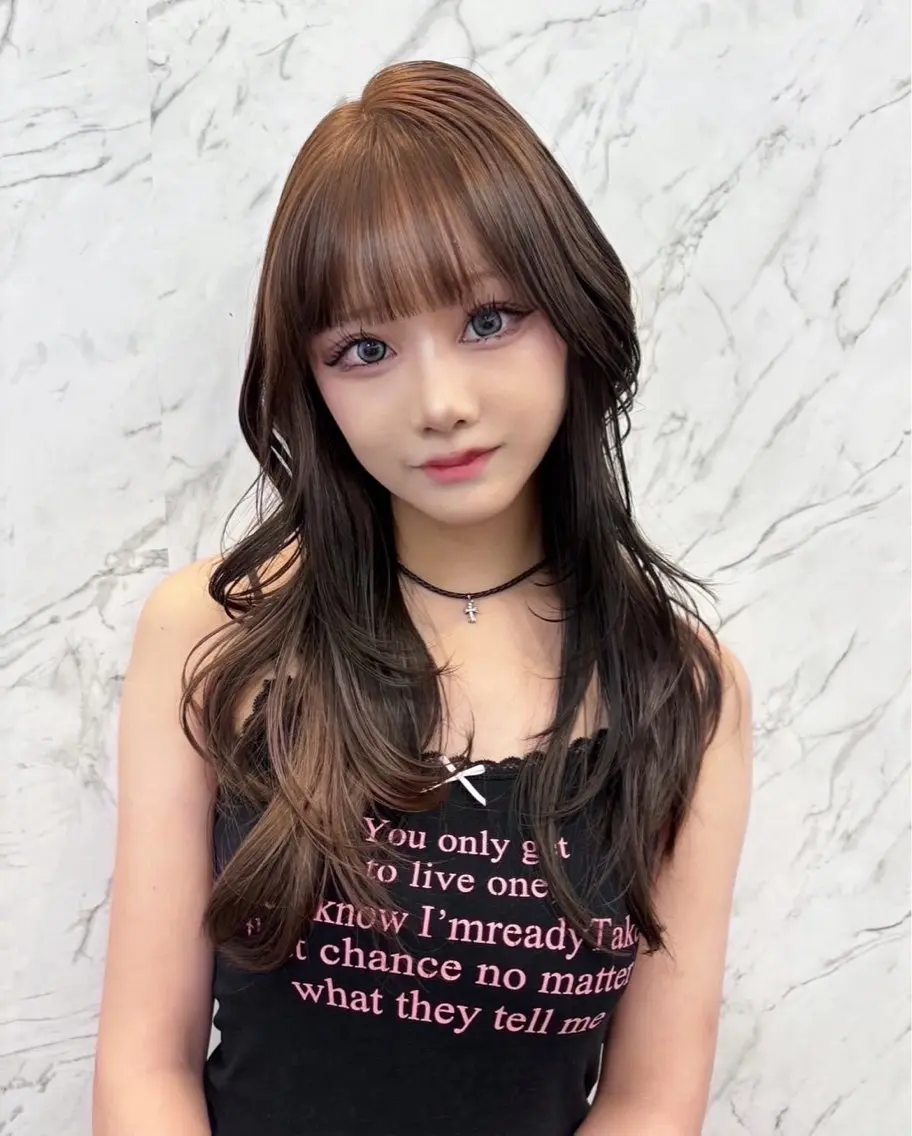 カット 韓国ヘア🎀 /♡𝓝𝓸𝓪♡のヘアスタイル