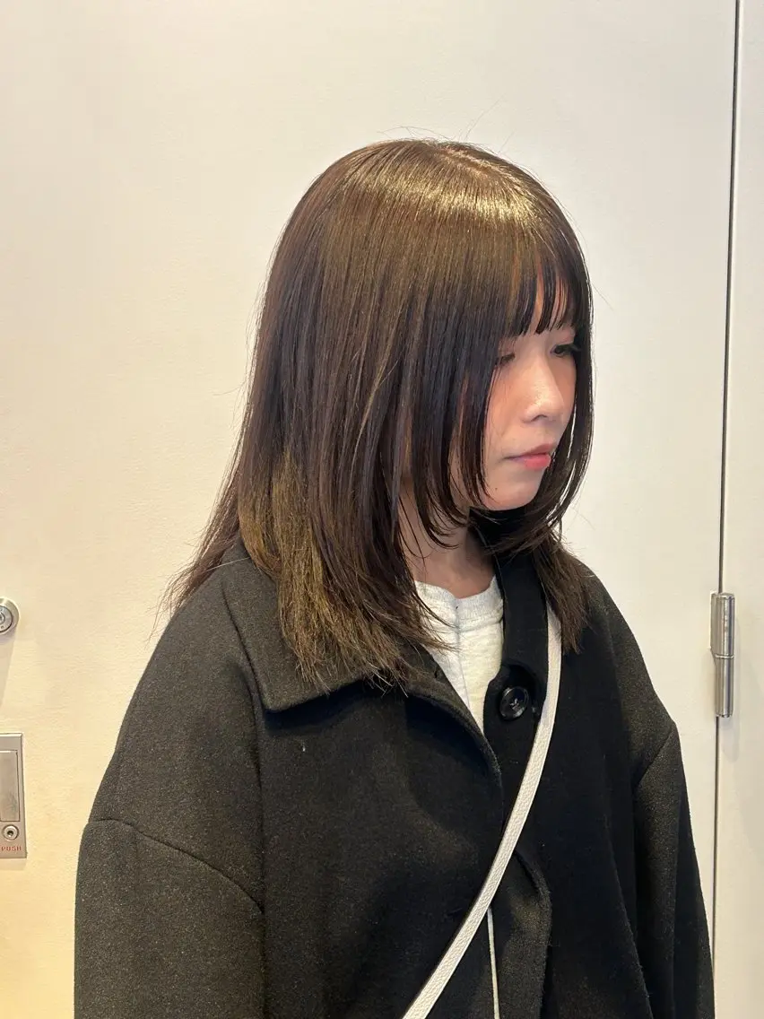 カラー ナチュラル大人っぽい スタイル　MAORIのヘアスタイル