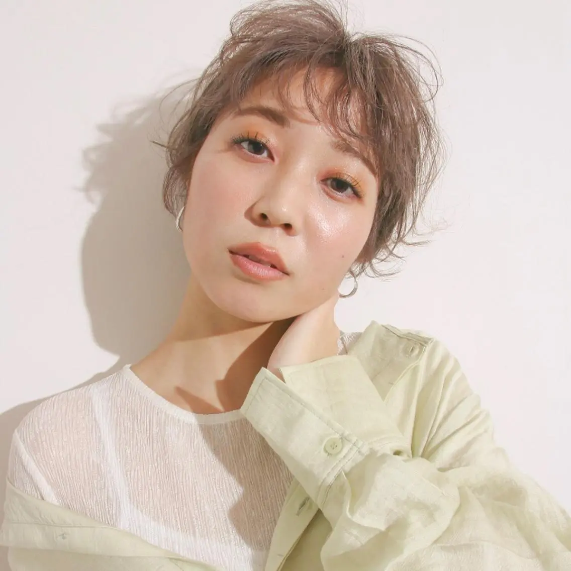 《ショート・バッサリイメチェンカット》カット&透明感ヘアカラー&内部補修トリートメントの写真