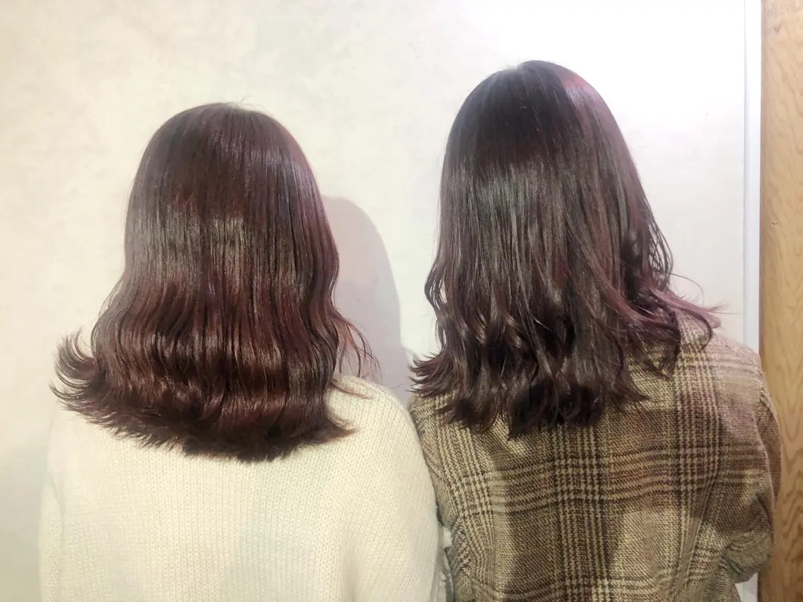 セミロング カラー ピンクカラー 🌸髪質改善特化🌸 店長　ゆうやのヘアスタイル