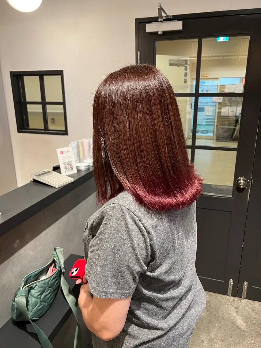 ミディアム ヘアカラー archive アスカのヘアスタイル