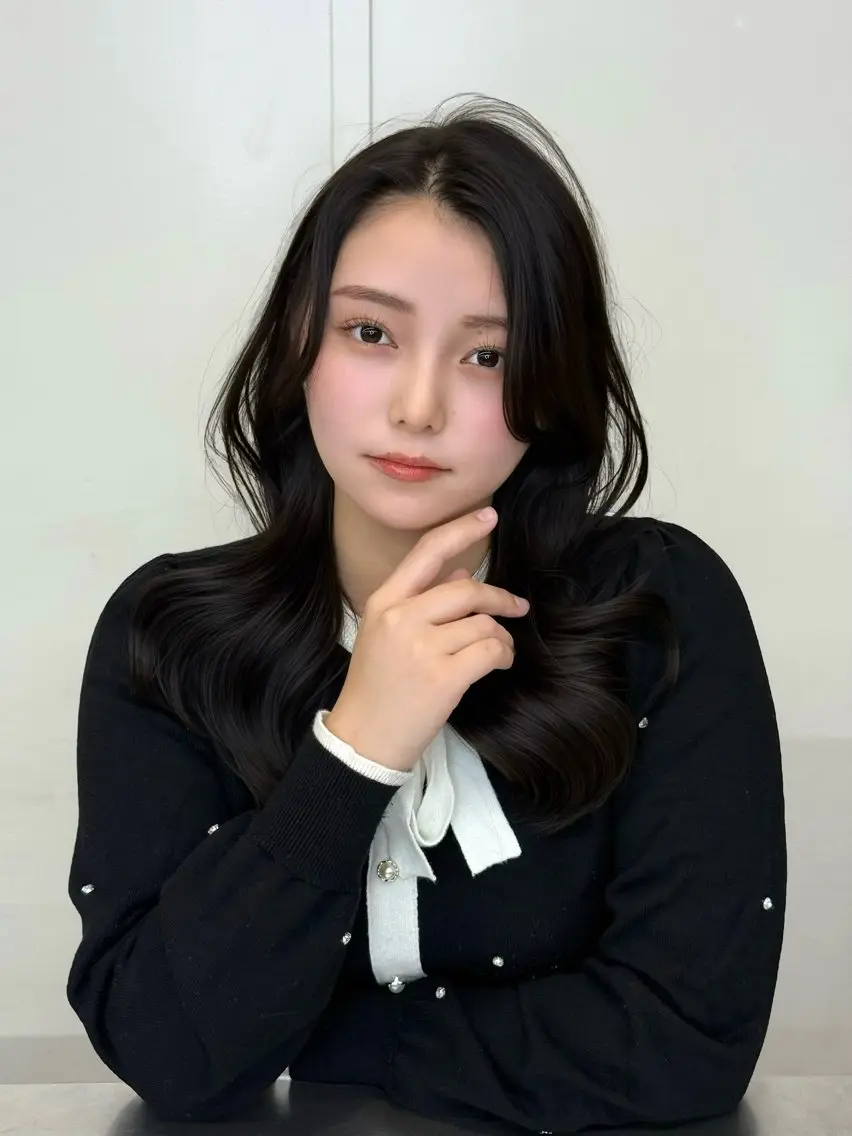 セミロング カラー アッシュ ブリーチ 透明感カラー ダブルカラー グレージュ カット ヘアカラー トリートメント 髪質改善カラー🦋 レイヤー/ナカネのヘアスタイル