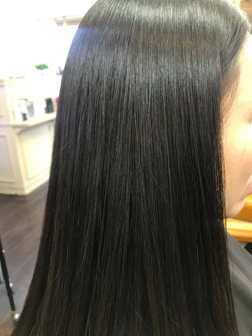 ロング パーマ 桧山 真のヘアスタイル