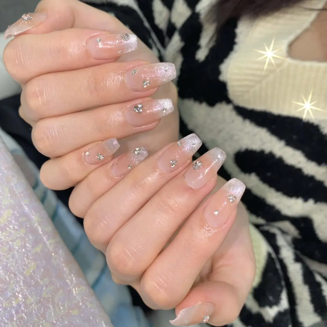 ネイル ネイルチップ Queen‘s なんのネイルデザイン