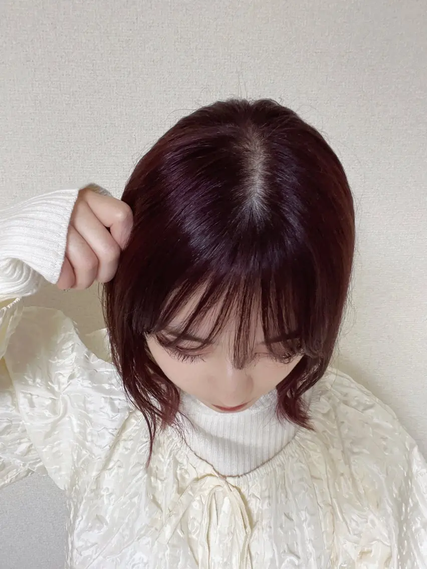 ショート カラー 縮毛矯正 トリートメント ヘアセット 韓国風🇰🇷レイヤ ーKEI🇰🇷のヘアスタイル