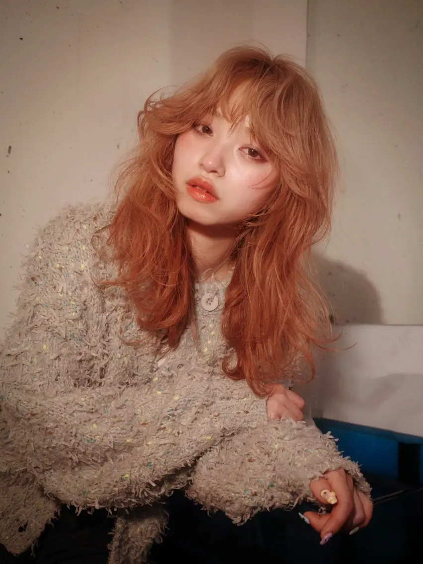 ロング カラー 祐希💈カラーモデル 募集中のヘアスタイル