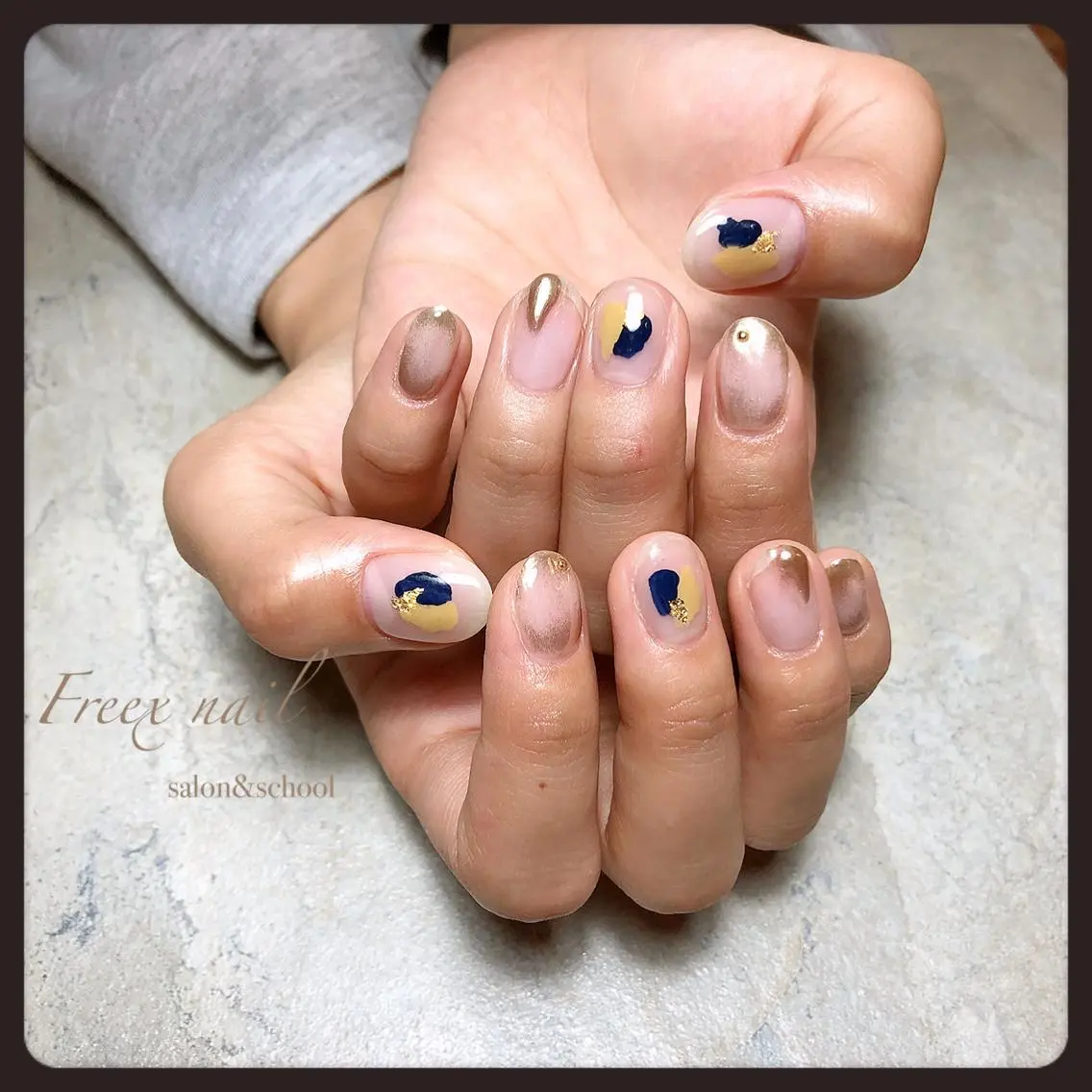 ネイル ニュアンスネイル freex nail /ニュアンス/個性派のネイルデザイン