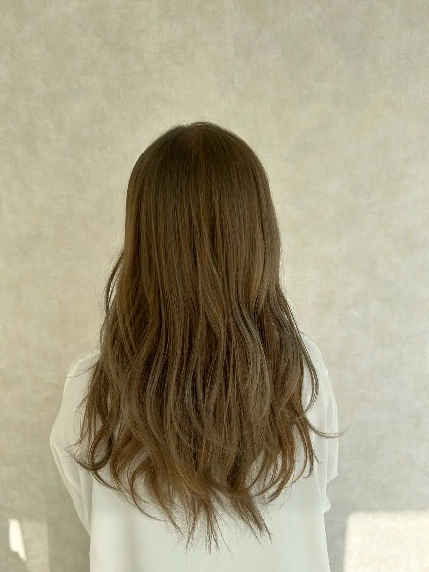 ロング 番口 真七斗のヘアスタイル
