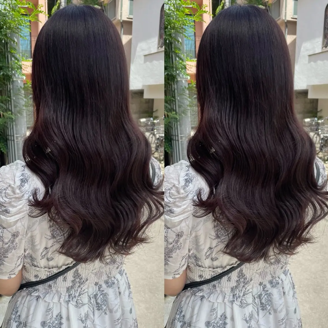 ロング カラー カット ヘアカラー トリートメント ブリーチなしカラー kana🐱のヘアスタイル