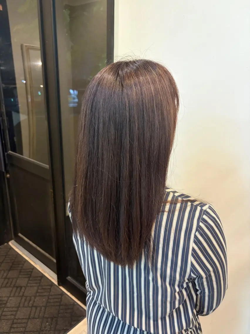 白髪染め(ロング)+ナノバブルケア🫧の写真