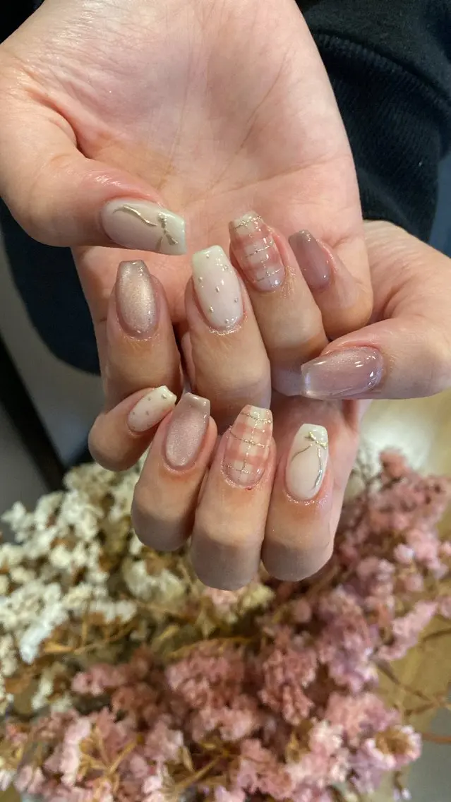 ネイル crystal ⭐︎ colorのネイルデザイン