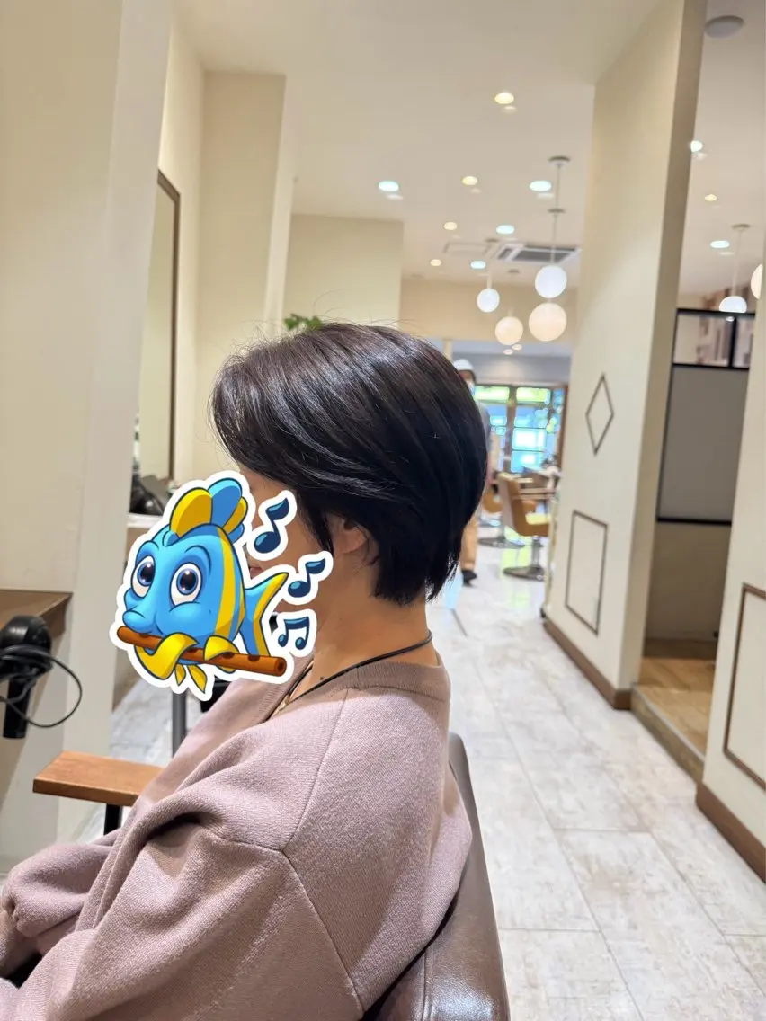 ショート カラー Blossom 大山imafujiのヘアスタイル