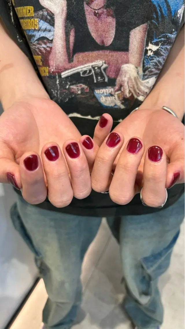 ネイル ハンドネイル ハイトーン/レイヤー nail 百咲💌のヘアスタイル