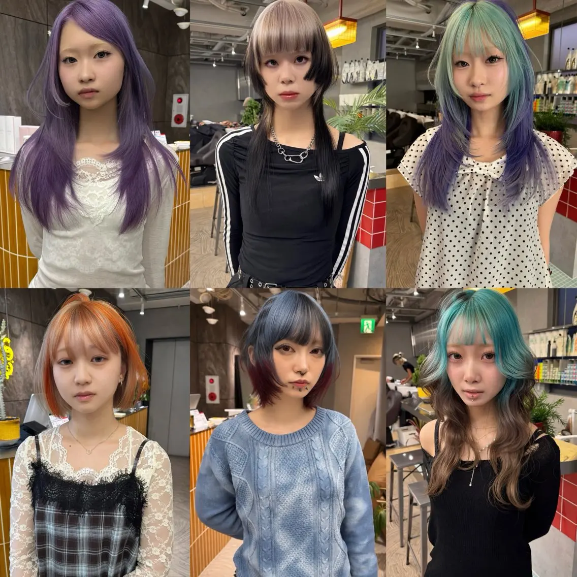 セミロング カラー カット ヘアカラー トリートメント 🧡色落ちまで2度 楽しめる🧡ヨシキのヘアスタイル