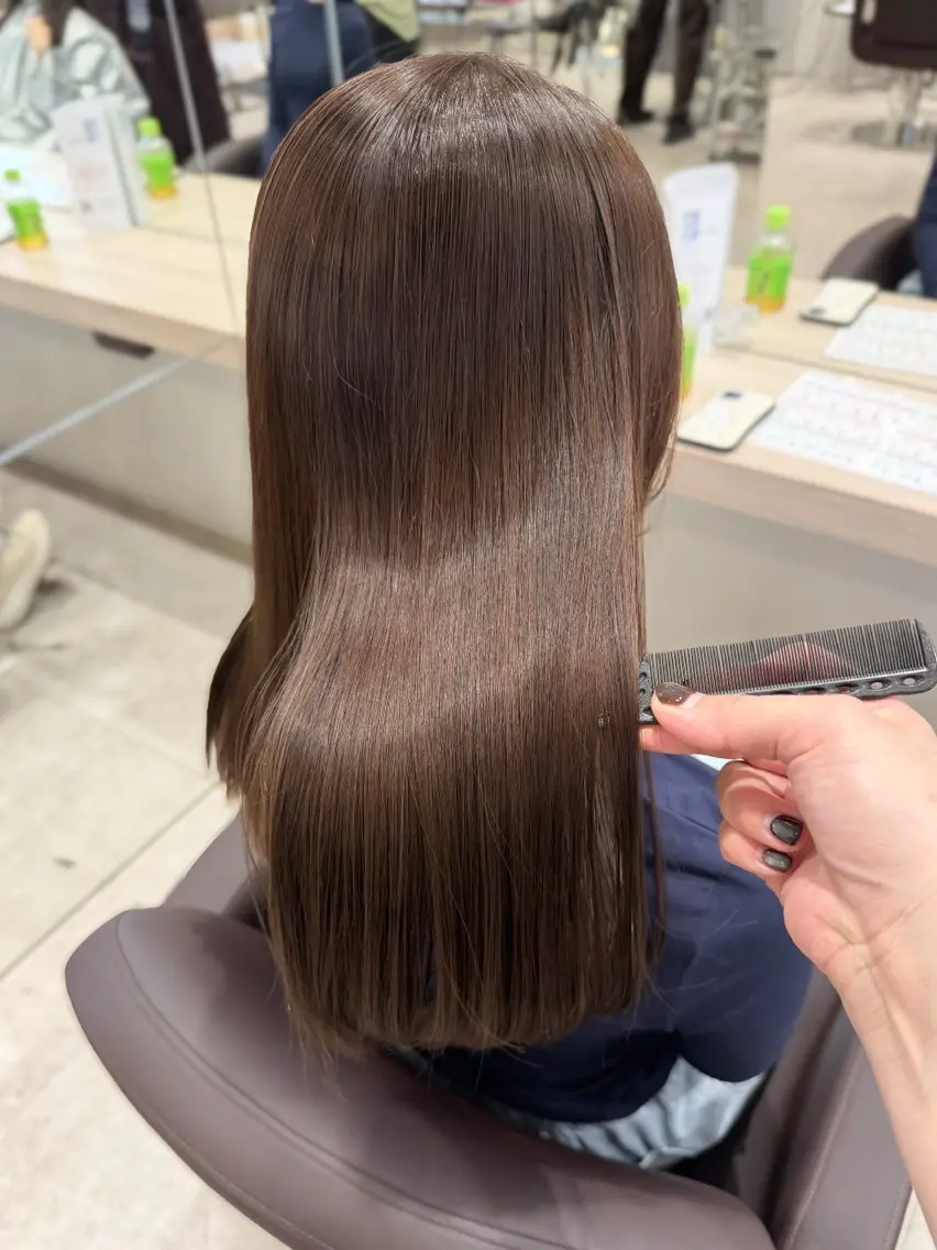 ロング カラー ヘアカラー トリートメント kawamata cocona🌿のヘアスタイル