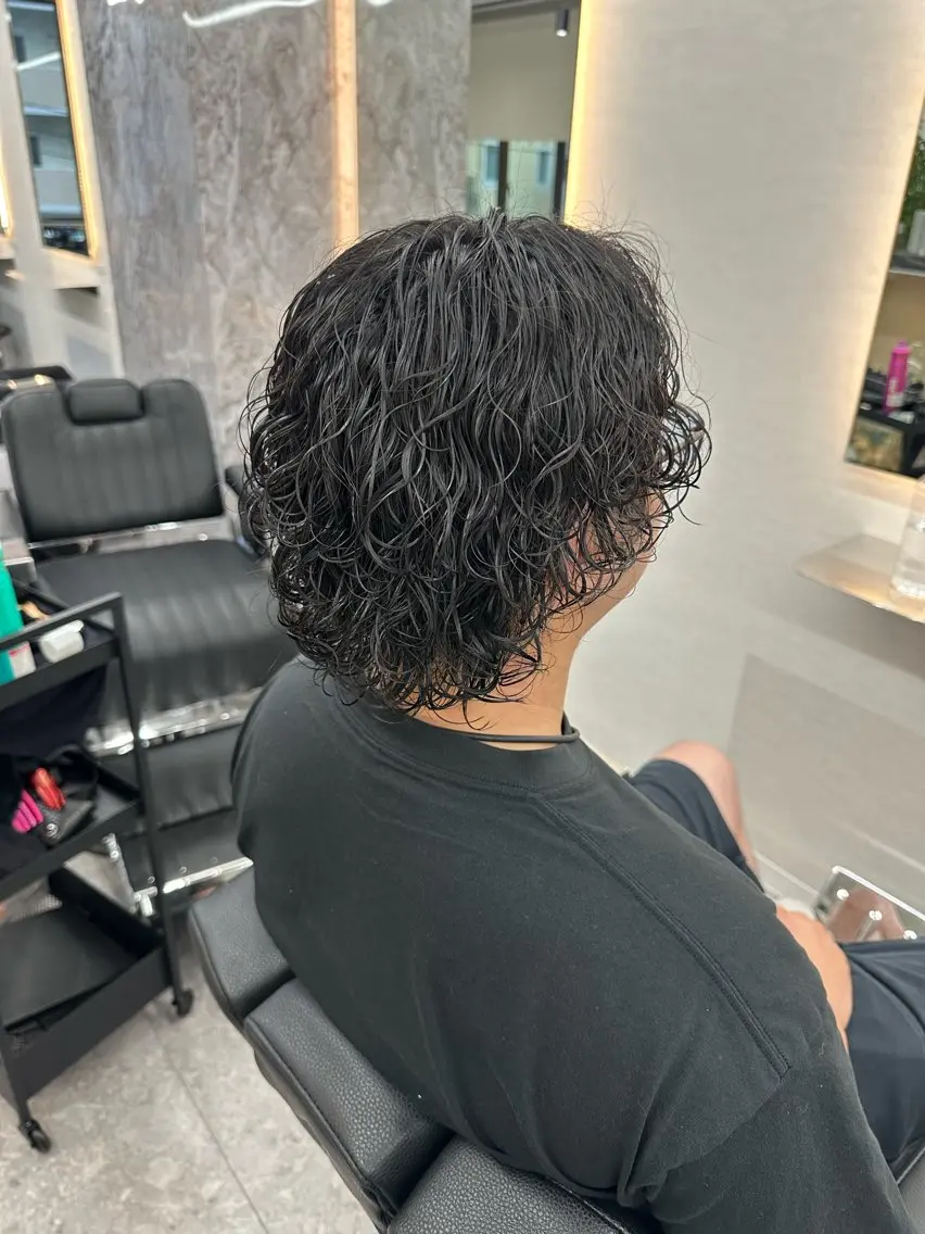 パーマ メンズ 大宮/海外風パーマ 🇺🇸隼也🇪🇸のヘアスタイル